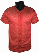 Husky Youth Full Button Mesh Baseball Jerseys