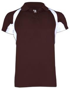 MAROON/WHITE