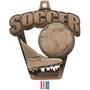 Hasty Awards 2.5" ProSport Soccer Medal M-712S