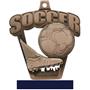 Hasty Awards 2.5" ProSport Soccer Medal M-712S