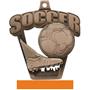 Hasty Awards 2.5" ProSport Soccer Medal M-712S