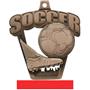 Hasty Awards 2.5" ProSport Soccer Medal M-712S