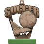 Hasty Awards 2.5" ProSport Soccer Medal M-712S