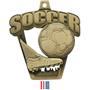 Hasty Awards 2.5" ProSport Soccer Medal M-712S
