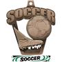 Hasty Awards 2.5" ProSport Soccer Medal M-712S