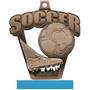 Hasty Awards 2.5" ProSport Soccer Medal M-712S