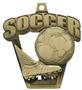 Hasty Awards 2.5" ProSport Soccer Medal M-712S