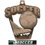 Hasty Awards 2.5" ProSport Soccer Medal M-712S