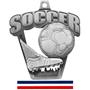Hasty Awards 2.5" ProSport Soccer Medal M-712S