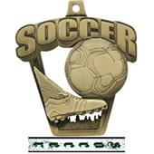 Hasty Awards 2.5" ProSport Soccer Medal M-712S