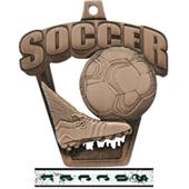 Hasty Awards 2.5" ProSport Soccer Medal M-712S Hasty Awards 2.5" ProSport Soccer Medal M-712S