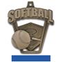 Hasty Awards 2.5" ProSport Softball Medals