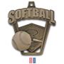 Hasty Awards 2.5" ProSport Softball Medals