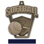 Hasty Awards 2.5" ProSport Softball Medals