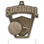 Hasty Awards 2.5" ProSport Softball Medals
