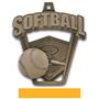 Hasty Awards 2.5" ProSport Softball Medals