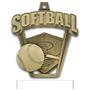 Hasty Awards 2.5" ProSport Softball Medals