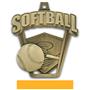 Hasty Awards 2.5" ProSport Softball Medals