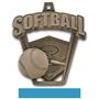 Hasty Awards 2.5" ProSport Softball Medals
