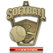 Hasty Awards 2.5" ProSport Softball Medals