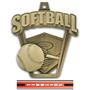 Hasty Awards 2.5" ProSport Softball Medals