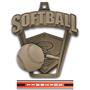 Hasty Awards 2.5" ProSport Softball Medals