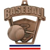 Hasty Awards 2.5" ProSport Baseball Medals
