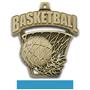 Hasty Awards 2.5" ProSport Basketball Medals