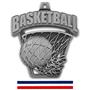 Hasty Awards 2.5" ProSport Basketball Medals