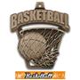 Hasty Awards 2.5" ProSport Basketball Medals