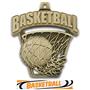 Hasty Awards 2.5" ProSport Basketball Medals