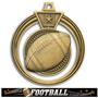 Hasty Awards 2.5" Eclipse Football Medals