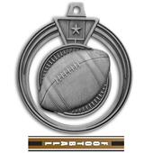 Hasty Awards 2.5" Eclipse Football Medals
