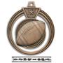 Hasty Awards 2.5" Eclipse Football Medals
