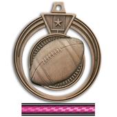 Hasty Awards 2.5" Eclipse Football Medals Hasty Awards 2.5" Eclipse Football Medals