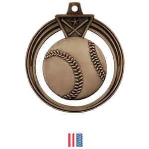BRONZE MEDAL/FLAG RIBBON