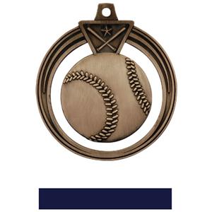 BRONZE MEDAL/NAVY RIBBON