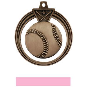 BRONZE MEDAL/PINK RIBBON
