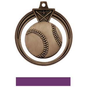 BRONZE MEDAL/PURPLE RIBBON