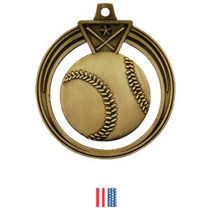 GOLD MEDAL/FLAG RIBBON