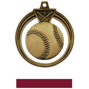 GOLD MEDAL/MAROON RIBBON