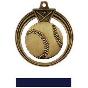 GOLD MEDAL/NAVY RIBBON
