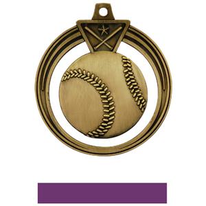 GOLD MEDAL/PURPLE RIBBON