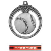 Hasty Awards 2.5" Eclipse Baseball Medals