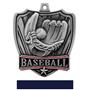 Hasty Awards 2.5" Shield Baseball Medals