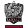 Hasty Awards 2.5" Shield Baseball Medals