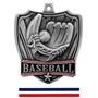 Hasty Awards 2.5" Shield Baseball Medals