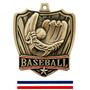 Hasty Awards 2.5" Shield Baseball Medals