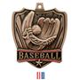 Hasty Awards 2.5" Shield Baseball Medals