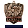 Hasty Awards 2.5" Shield Baseball Medals